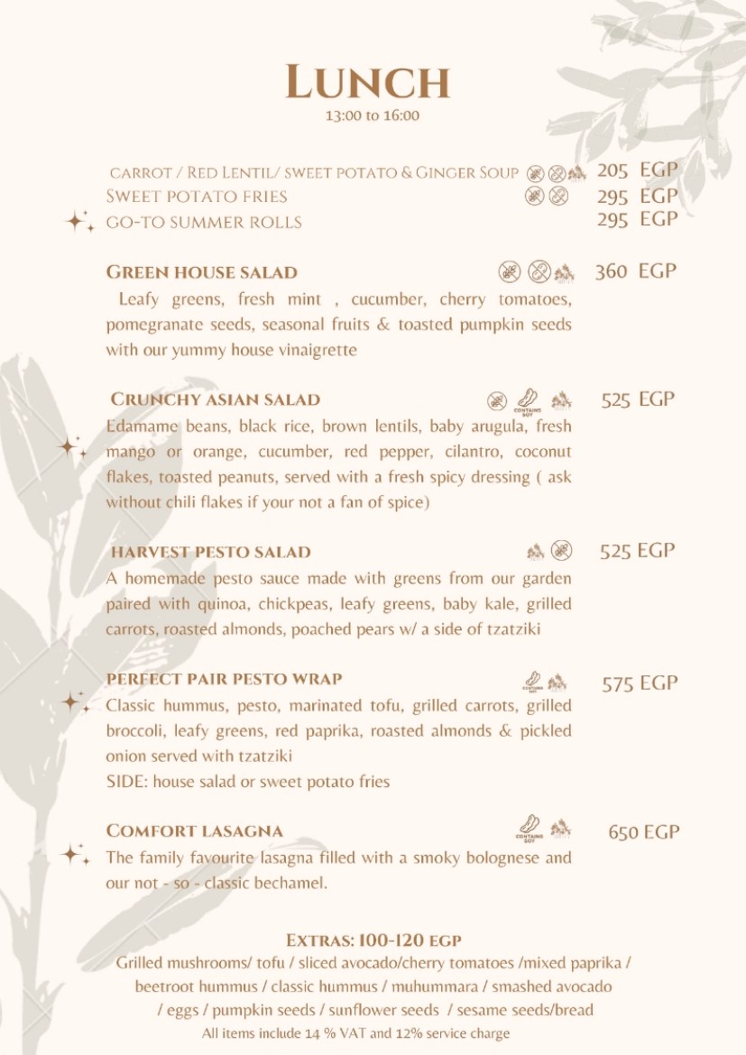 Nicole's Greenhouse Summer Menu — page 12